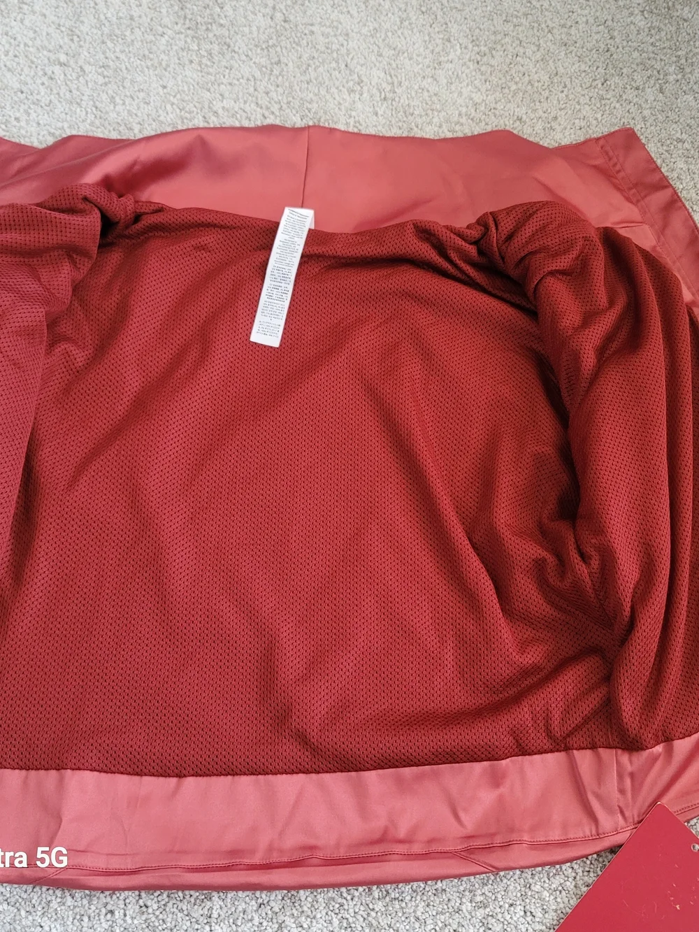 LULULEMON Satin Balloon-Sleeve Jacket in Coral - New Year